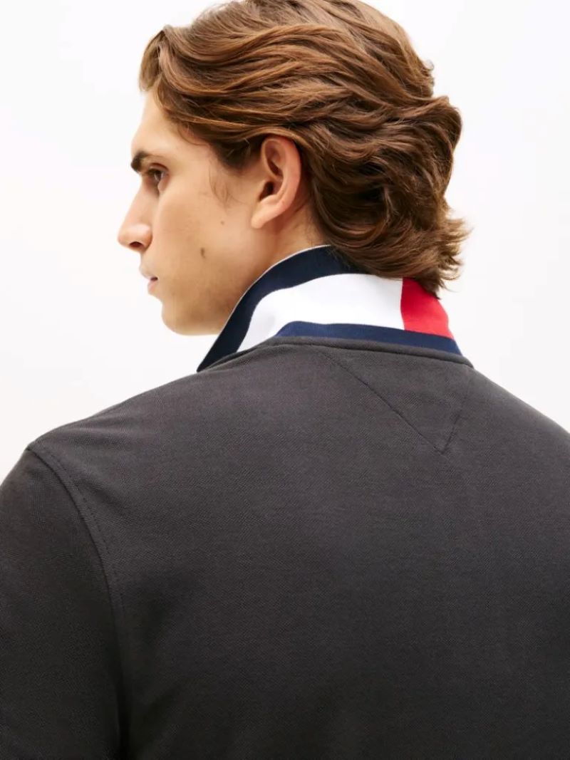 Tricou polo Tommy Hilfiger PIQUE UNDERCOLLAR REG POLO - imagine 3