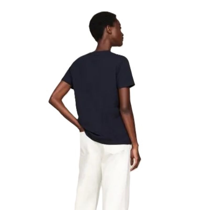 Tricou Tommy Hilfiger 1985 REG MINI CORP LOGO C-NK SS - imagine 2