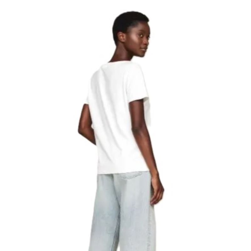 Tricou Tommy Hilfiger 1985 REG MINI CORP LOGO C-NK SS - imagine 2