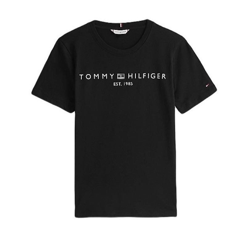 Tricou Tommy Hilfiger REG CORP LOGO C-NK SS - imagine 3