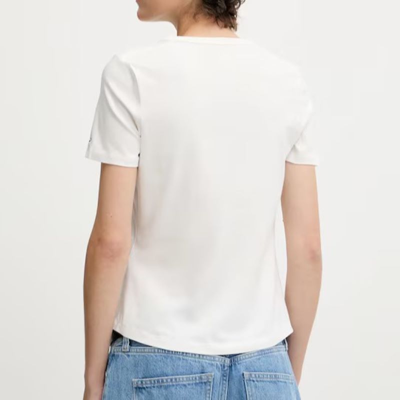 Tricou Tommy Hilfiger STAMP LOGO SLIM C-NK SS TEE - imagine 2