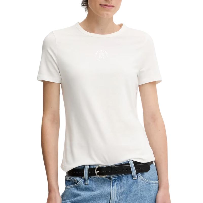 Tricou Tommy Hilfiger STAMP LOGO SLIM C-NK SS TEE