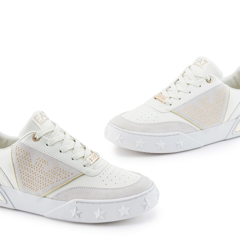 Pantofi Sport EA7 GOLD STAR WOMAN - imagine 2