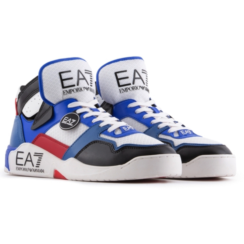 Pantofi Sport EA7 Basket Mid Summer - imagine 2