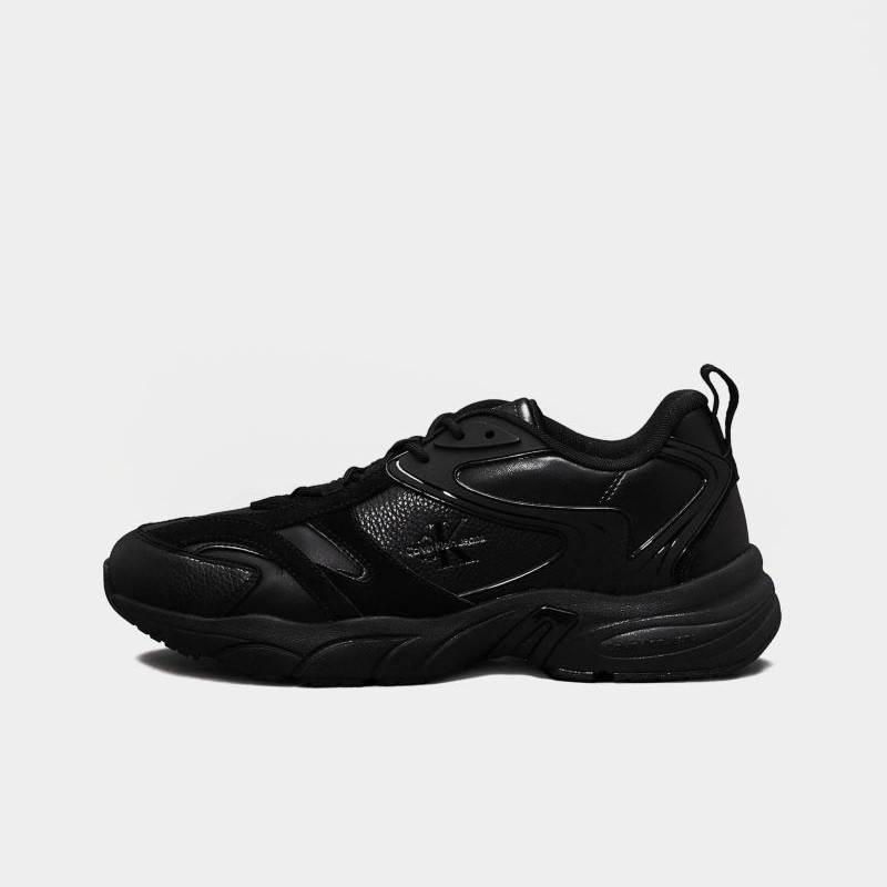 Pantofi sport Calvin Klein RETRO TENNIS LOW LACE AUTH SNK - imagine 2