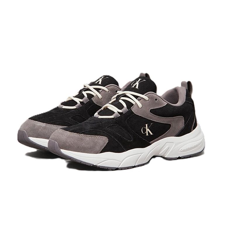 Pantofi sport Calvin Klein RETRO TENNIS LOW MG MIXMEDIA - imagine 2