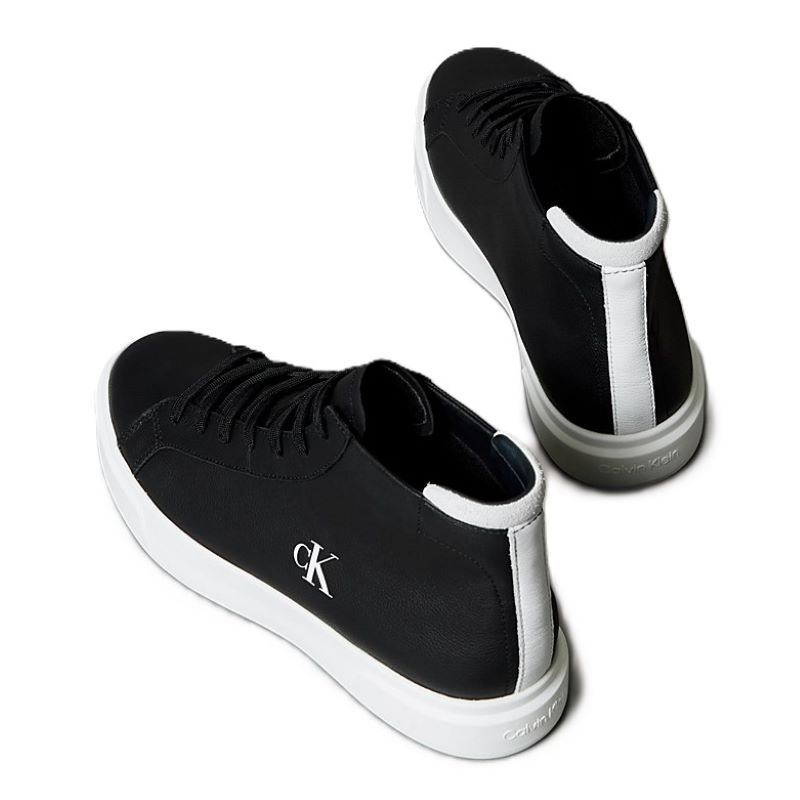 Pantofi sport Calvin Klein BASKET CUPSOLE MID LACEUP LTH - imagine 2