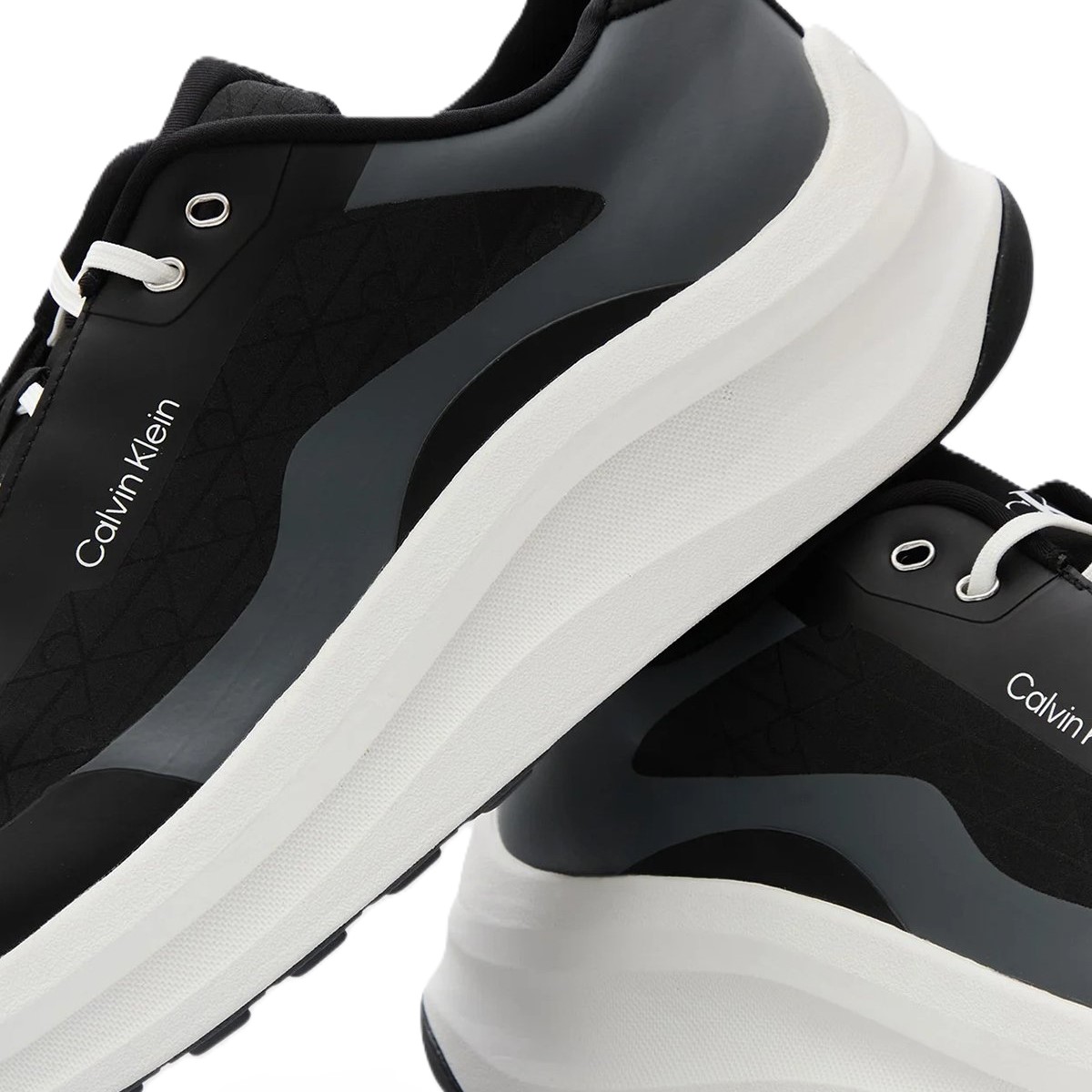 Pantofi sport Calvin Klein CHUNKY RUNNER LACE UP MIX AOP - imagine 3