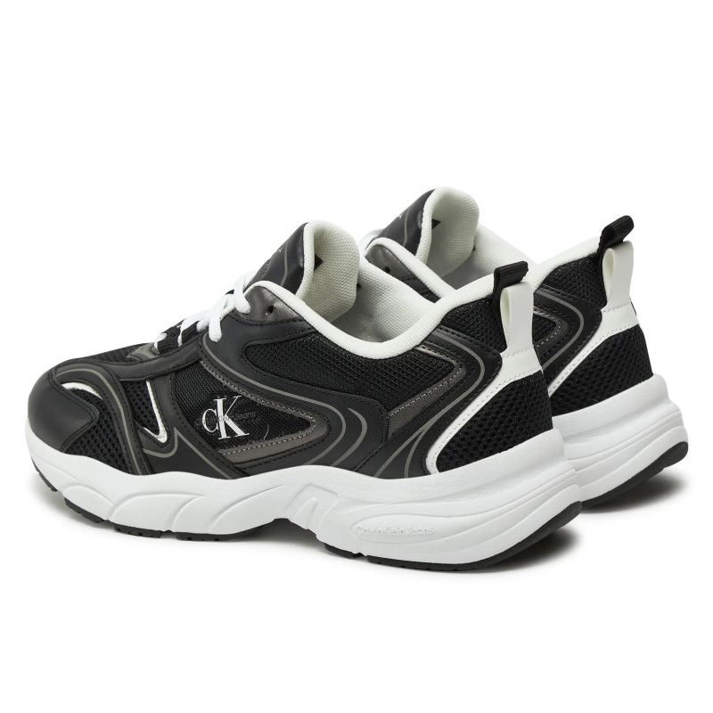 Pantofi sport Calvin Klein RETRO TENNIS MESH ML - imagine 2