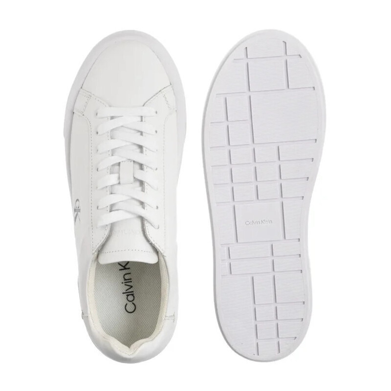 Pantofi sport Calvin Klein FLATFORM LACE UP LTH MG - imagine 3