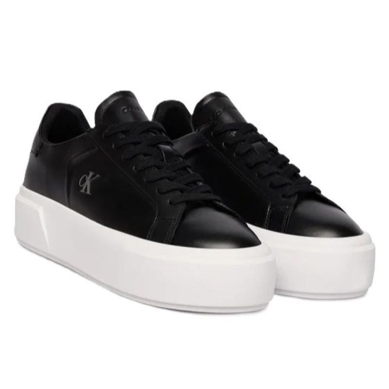 Pantofi sport Calvin Klein FLATFORM LACE UP LTH MG - imagine 3