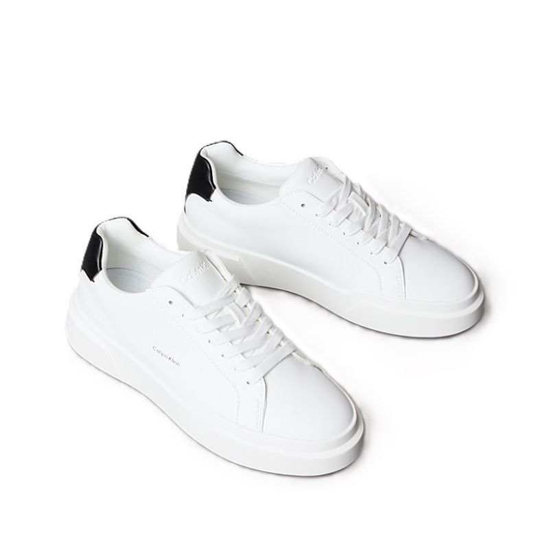 Pantofi sport Calvin Klein CHUNKY CUPSOLE LACEUP LTH WN - imagine 2