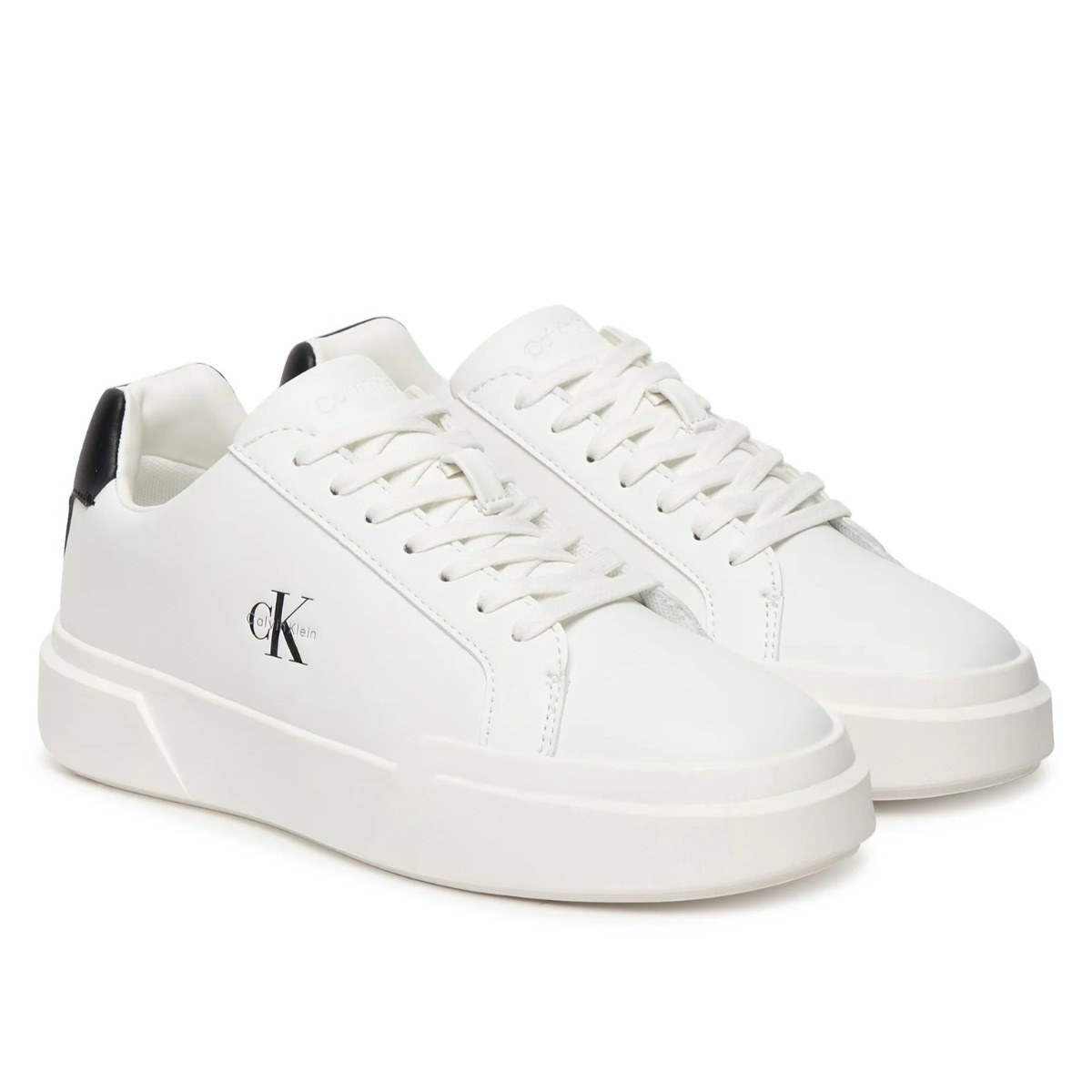 Pantofi sport Calvin Klein CHUNKY CUPSOLE LACEUP LTH ML - imagine 3