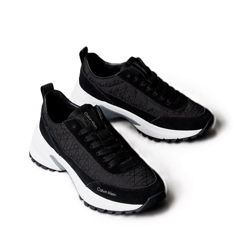 Pantofi sport Calvin Klein HIKE RUNNER CASUAL NY-SU AOP WN - imagine 2