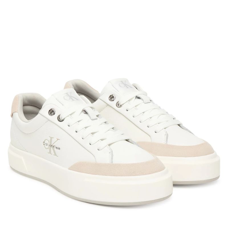 Pantofi sport Calvin Klein BASKET CUPSOLE LACEUP LTH MIX - imagine 2